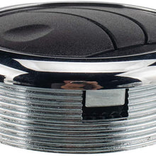 DEMOTOR PERFORMANCE Universal Round A/C Air Outlet Vent For RV Bus Boat Yacht Air Conditioner Black