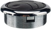 DEMOTOR PERFORMANCE Universal Round A/C Air Outlet Vent For RV Bus Boat Yacht Air Conditioner Black Φ87/75/46mm
