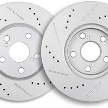Brake Rotors,ECCPP 2pcs Front Brake Discs Rotors Brakes Kits fit for 2009 2010 Pontiac Vibe,2008-2013 Scion xD,2009-2017 Toyota Corolla,2009 2010 2012 2013 Toyota Matrix