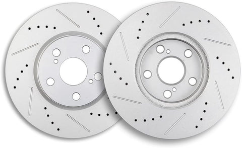 Brake Rotors,ECCPP 2pcs Front Brake Discs Rotors Brakes Kits fit for 2009 2010 Pontiac Vibe,2008-2013 Scion xD,2009-2017 Toyota Corolla,2009 2010 2012 2013 Toyota Matrix