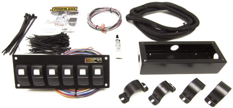 Painless Performance 57105 Trail Rocker 6-Switch Panel, Roll Bar Mount