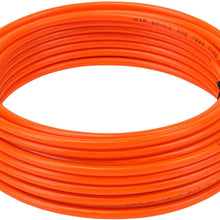 Mytee Products 1/4" OD x 100' Black SAE J844 Nylon Air Brake Tubing DOT Approved | Pneumatic Nylon Air Line Hose for Air Brake System