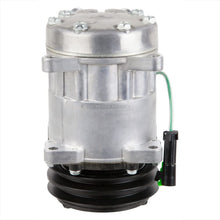 AC Compressor & 2 Groove 125mm A/C Clutch Replaces Sanden SD7H15HD 4652 7824 8061 w/ 24v Clutch Switch - BuyAutoParts 60-02107NA New