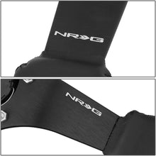 NRG Reinforced RST-033BK-R 330mm 3" Deep Dish Leather Grip Steering Wheel+ LED Keychain Flashlight