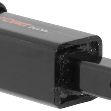 CURT 45785 Trailer Hitch Receiver Adapter, 1-1/4 to 2-Inch, 6-1/4-In Extension, 350 lbs