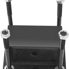 VOWAGH RV Bumper Hitch Receiver Adapter Compatible with RV Bumper Bike Rack Cargo Travel Carrier Mount Built for 4" x 4" Continuous Welded Steel Bumpers