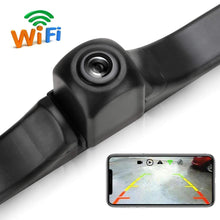 WiFi License Plate Backup Camera, 720P HD Car Rear View Reverse Camera Work with Most Smart Devices, IP68 Waterproof, IOS13 OR Above NOT Compatible