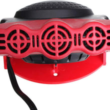JullyCAnnice 2 in 1 12V 150W Auto Car Heater Portable Heating Fan with Swing-Out Handle Windscreen Defroster Dashboard Driving Demister