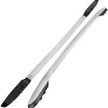 Bestauto Roof Rack Aluminum Cross Bar Roof Rack Cross Bars Aluminum OE Style Roof Rack Rail Bar Pair Baggage Luggage Roof Top Carrier Compatible with Toyota RAV4 4Dr, 2013-2018, Silver
