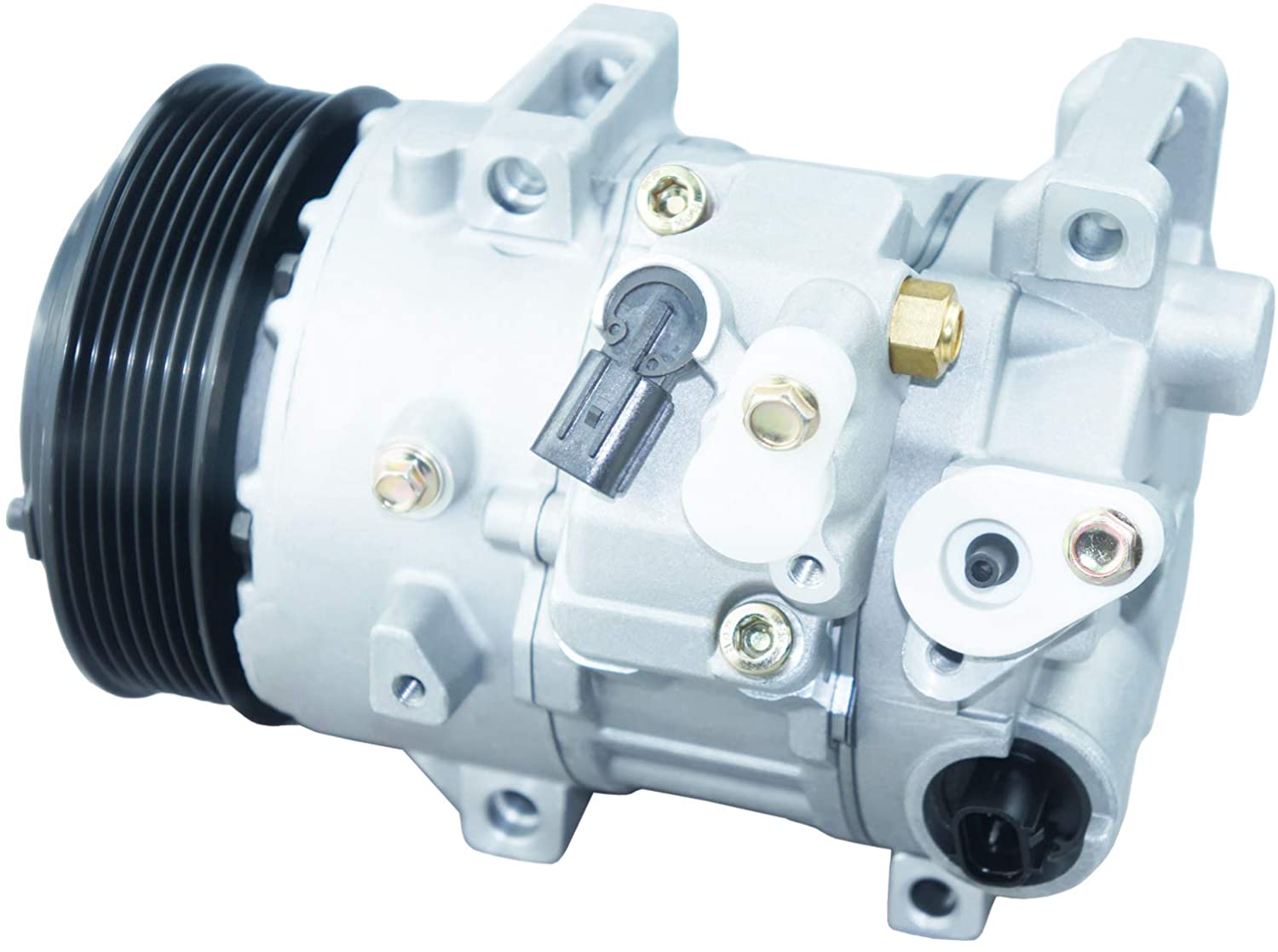 JJ 1pc 98315 AC A/C Compressor & Clutch for 12-18 ES350 3.5L 13-15 GS350 3.5L 10-15 RX350 3.5L 12-15 RX450h 3.5L 13-18 Avalon 3.5L 12-17 Camry 3.5L 11-13 Highlander 3.5L 11-16 Sienna 3.5L