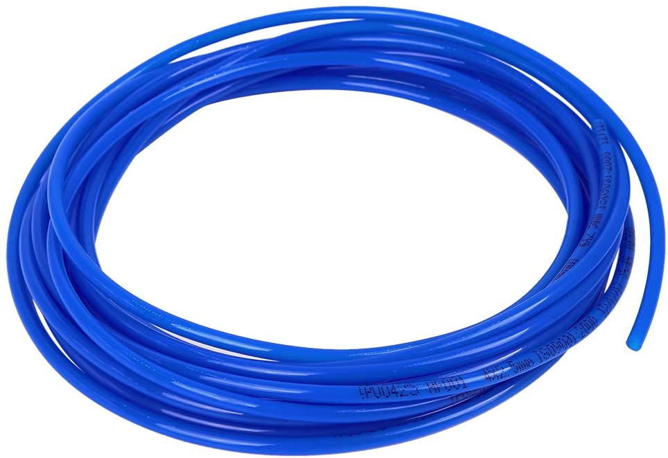 X AUTOHAUX Universal Truck Car 5 Meter 16.40ft Blue Polyurethane PU Air Hose Pipe Tubing 6mm OD 4mm ID