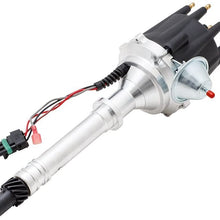 Top Street Performance JM7701BK Pro Series Ready-To-Run Distributor with Black Cap