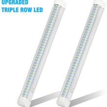 UPGRADED LED Interior Light Bar, MIHAZ 108LED 12V Universal Light Strip with ON/OFF Switch for RV Van Truck Lorry Camper Boat Caravan Motorhome (2 Pcs)