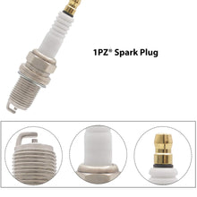1PZ BKR-X02 Removable Terminal Nut Spark Plug for Polaris Trail Boss 330 Trail Boss 325 2000 2001 2003 2004 2005 2006 2007 2008 2009 2010 2011 (Pack of 2)