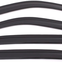Auto Ventshade 94432 Original Ventvisor Side Window Deflector Dark Smoke, 4-Piece Set for 2011-2018 Chrysler 300