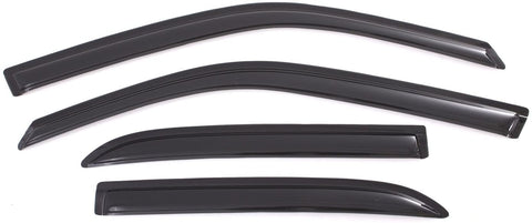 Auto Ventshade 94432 Original Ventvisor Side Window Deflector Dark Smoke, 4-Piece Set for 2011-2018 Chrysler 300