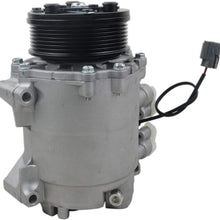 CO 10840C AC Compressor with Clutch 38810-RN0-A01 for 2008-2015 Honda Odyssey Pilot Ridgeline 3.5L, 2007-2013 Acura MDX ZDX 3.7L 60-02437NA