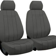 Front Seats: ShearComfort Custom Waterproof Cordura Seat Covers for Toyota Corolla (2020-2020) in Burgundy for Buckets w/Adjustable Headrests (LE Model)