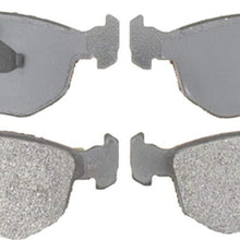 ACDelco 17D762M Professional Semi-Metallic Front Disc Brake Pad Set