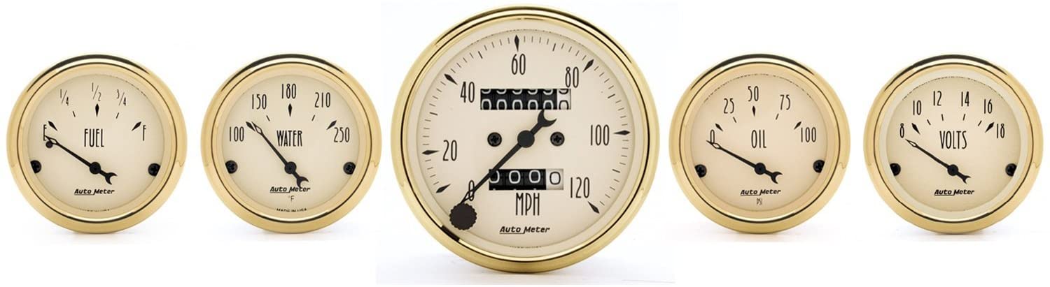 AUTO METER 1501 Golden Oldies Street Rod Kit
