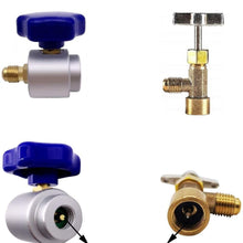 Boltigen Self Sealing R134A Can Tap Valve Refrigerant Dispenser with Tank Adapter for 1/4 and 1/2-inch AC Freon Charging Hose