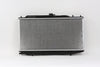 Radiator - Pacific Best Inc For/Fit 886 88-91 Honda Civic Sedan Coupe DX LX EX Hatchback CRX DX 1.5L/1.6L AT PTAC 1 Row