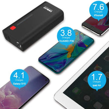 GOOLOO 1200A Peak 18000mAh SuperSafe Car Jump Starter with USB Quick Charge 3.0 (Up to 7.0L Gas or 5.5L Diesel Engine), 12V Portable Power Pack Auto Battery Booster Phone Charger Built-in LED Light