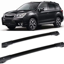 OCPTY Roof Rack Cargobar Carrier For Subaru Forester 2009-2013 Rooftop Luggage Crossbars - Fits Side Rails Models ONLY