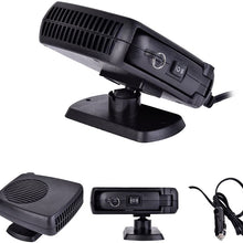 Facaimo 12V 200W Portable auto Heater Fan Defroster Demister DCby car cigarette socket