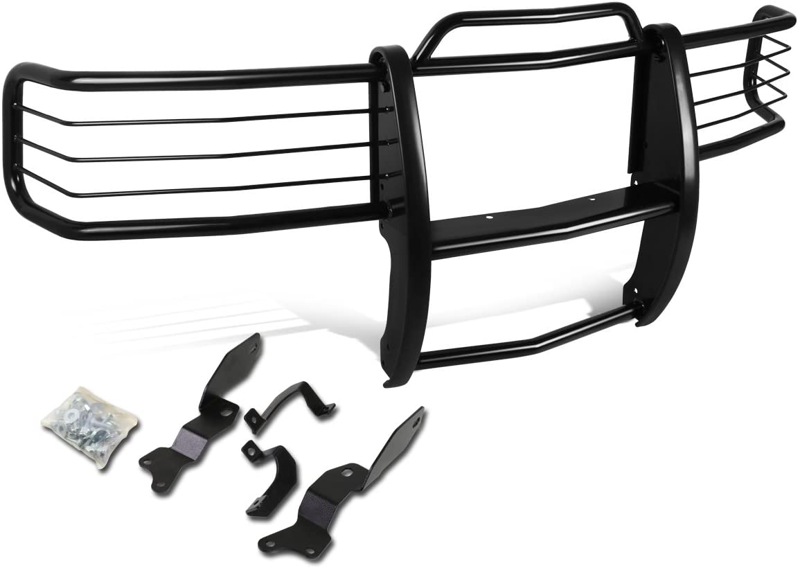 DNA Motoring GRILL-G-010-BK Front Bumper Brush Grille Guard (Black)