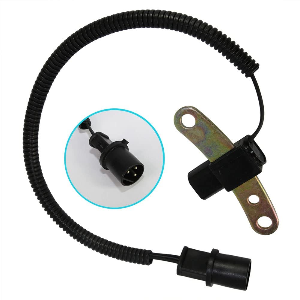 DOICOO Crank Crankshaft Position Sensor 53009954 4638128 for 1991 1992 JEEP Cherokee Comanche Wrangler 2.5L 4.0L Fit 56027866AB PC-130 53006154 56027042 56027070 5S1804 SU369 CSS814 213-2372 SS10130