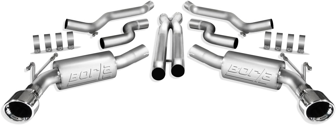 Borla 140280 Cat-Back Exhaust System - CAMARO '10 6.2L V8 AT/MT RWD 2DR