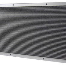 Primecooling 4 Row All Aluminum Radiator for GMC/Chevy Blazer Jimmy, C/K Series C10 C20 C30 K10 K20 K30 1967-72
