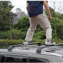 Lequer Fits for Audi E-tron Etron 2019 2020 2021 Crossbar Cross bar Roof Rack Baggage Luggage Rail Carrier Holder Black