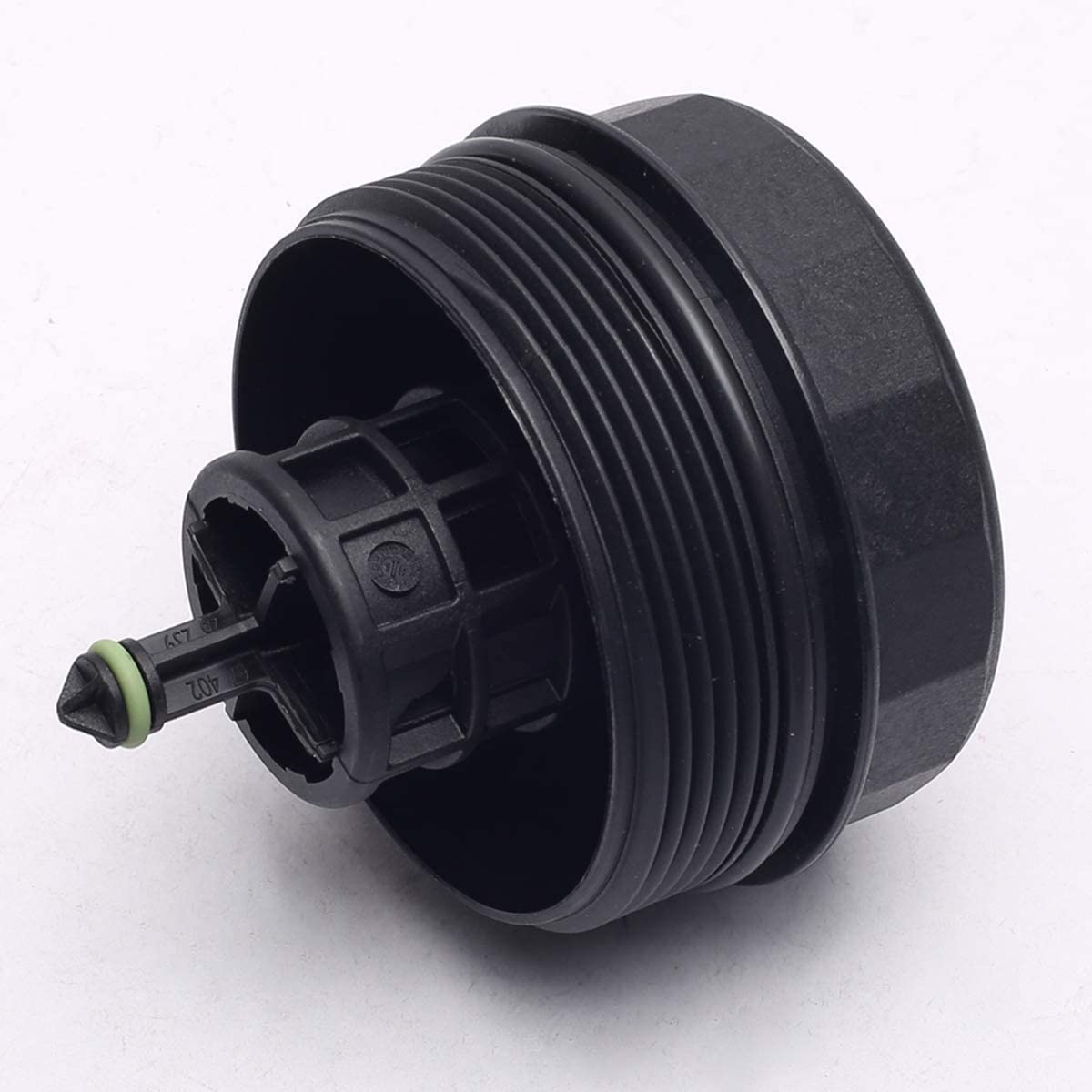 CENTAURUS Engine Oil Filter Housing Cover Cap Replacement for BMW E60 E90 E92 F10 E82 E83 E70 X5 Z4 323I 525I 128I 325XI 328XI 330XI 335XI 525XI 528XI 530XI 535XI 740LI X3 X5 X6-11427525334