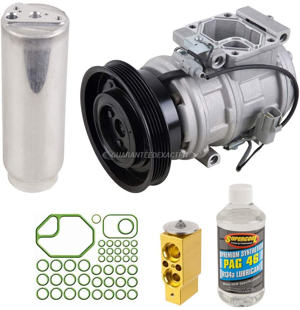 AC Compressor & A/C Kit For Toyota Camry Celica & Solara 2.2L 4-cyl 5S-FE - BuyAutoParts 60-80128RK New