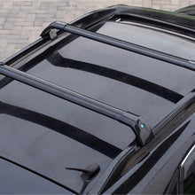 UDP-Auto 2 Pieces Fit for Lexus NX NX200 NX200t NX300H NX300 2015-2020 Adjustable Crossbars Cross Bars Lockable Roof Rail Rack Luggage Cargo Carrier - Black