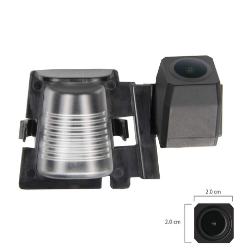 Reversing Vehicle-Specific Camera Integrated in Number Plate Light License Rear View Backup camera for Jeep Wrangler JKU/Jeep JK/JKU/wrangler Unlimited JK Freedom Ed Wrangler JK TJ LJ YJ C2006-2018
