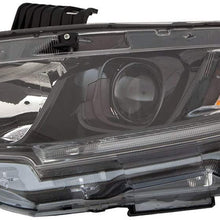 HEADLIGHTSDEPOT Headlight Halogen CAPA Left Hand Driver Side Compatible With 2019-2020 Honda Civic Sedan
