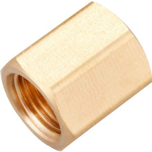 Minimprover 12 PCS Brass Inverted Flare Brake Line Union Adapter Fitting For 1/4" Tube (7/16"-24 Inverted Threads) For Automotive Brake Line Systems