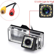 aSATAH 2.4G Wireless Car Rear View Camera for Toyota Reiz/Mark X MarkX/Prius/Toyota Land Cruiser LC100 LC120 LC200 & Waterproof and Shockproof Reversing Backup Camera (12 LED)