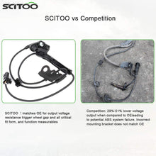 SCITOO 1PCS Right Front ABS Wheel Speed Sensor ALS2316 Fit for 2009 2011 2012 2015-2017 Toyota Corolla
