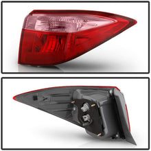 ACANII - For 2017-2019 Toyota Corolla Sedan Red/Pink Outer Tail Light Lamp Assembly Replacement Right Passenger Side