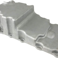 A-Team Performance LS Aluminum Rear Sump Low-Profile Retro-Fit Oil Pan Compatible with Chevrolet SB V8 GEN. III, IV Satin