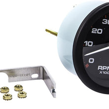 Sierra International 69044P 0-7000 RPM Dial Range Amega Domed Electric Tachometer for Force Engines, 3"