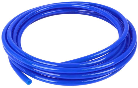 X AUTOHAUX Universal Truck Car 5 Meter 16.40ft Blue Polyurethane PU Air Hose Pipe Tubing 8mm OD 5mm ID