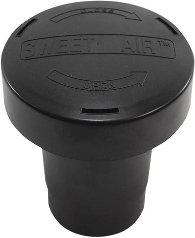 Vent Stack Filter, ABS, Black