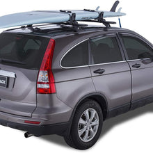 Rhino Rack Nautic 580 Series Kayak/Canoe Carrier, Includes 2 x Tie Down Straps and 2 x Rapid Straps w/Unique Buckle Protector