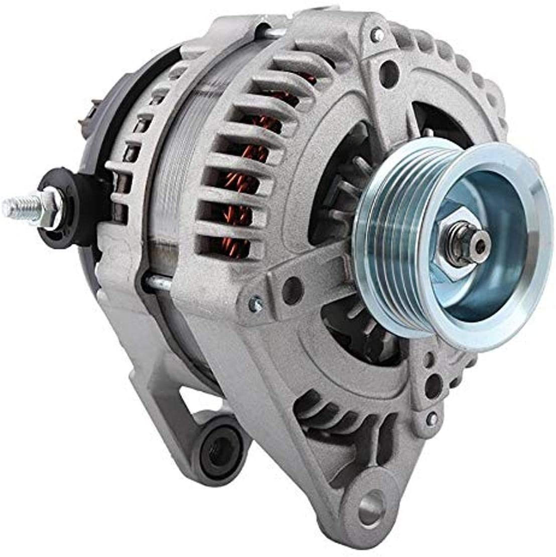 DB Electrical VND0295 Remanufactured Alternator Compatible with/Replacement for ER/IF 12-Volt 136 Amp 4.7L V8 3.7L V6 Dodge Durango 01 02 03 04 05 06, Ram Pickups 02-06