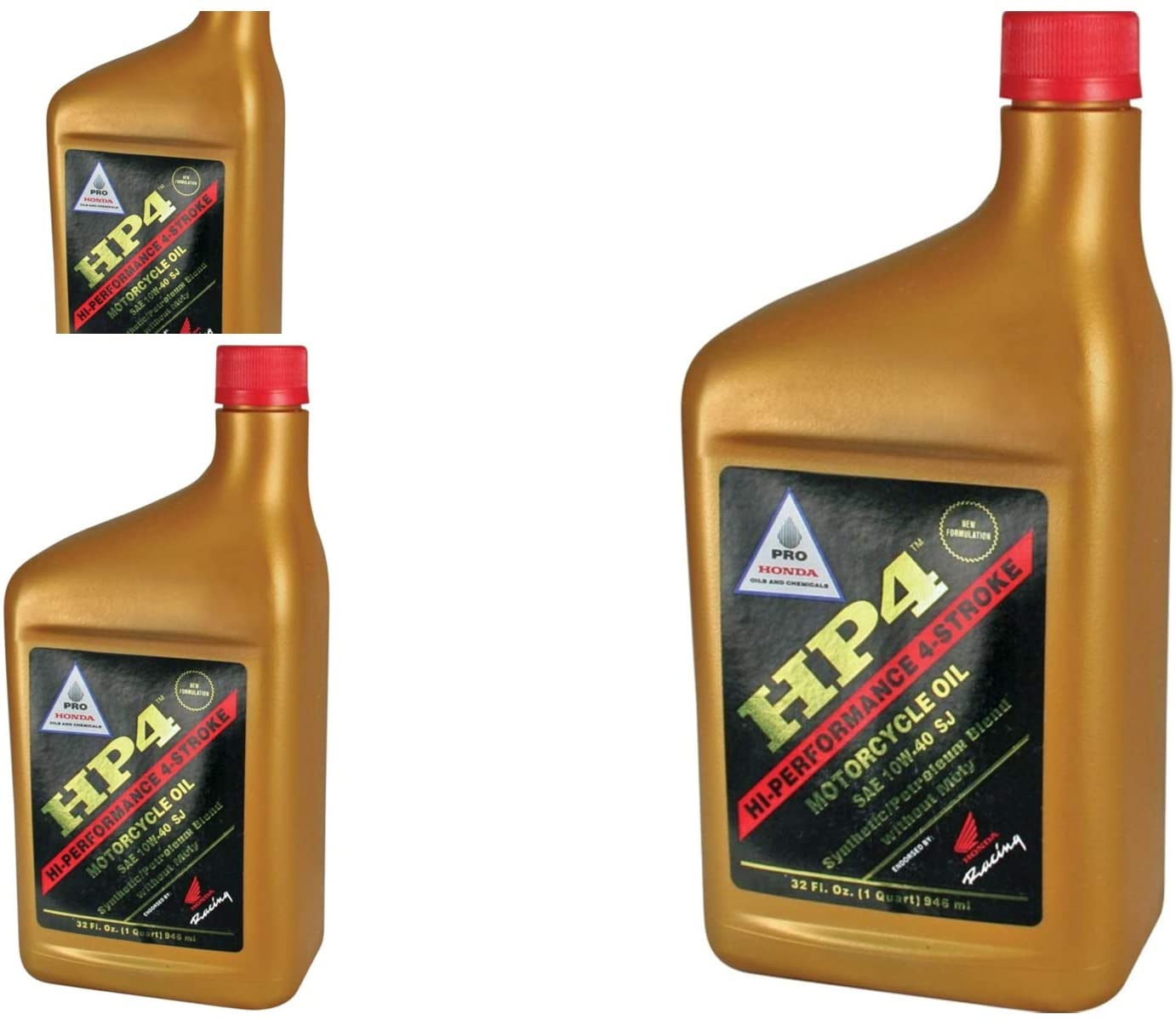 Honda Pro Honda HP4 4-Stroke Motor Oil 10W-40 32 oz. (Case of 3) 08C35-A14W0M